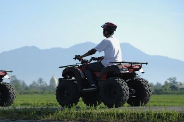 Beginner friendly ATV ride Lombok