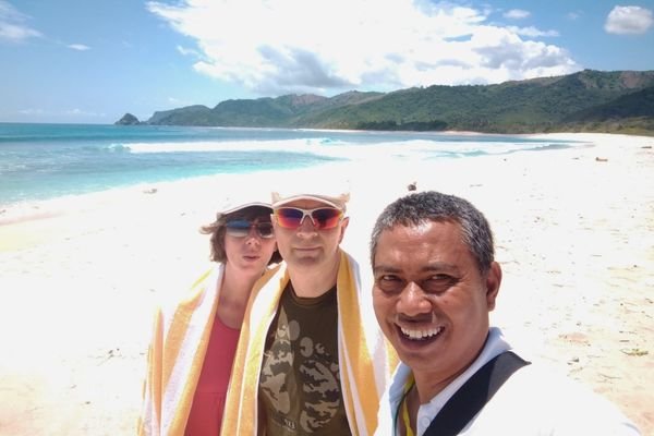 Hidden gem beach in Sekotong Lombok