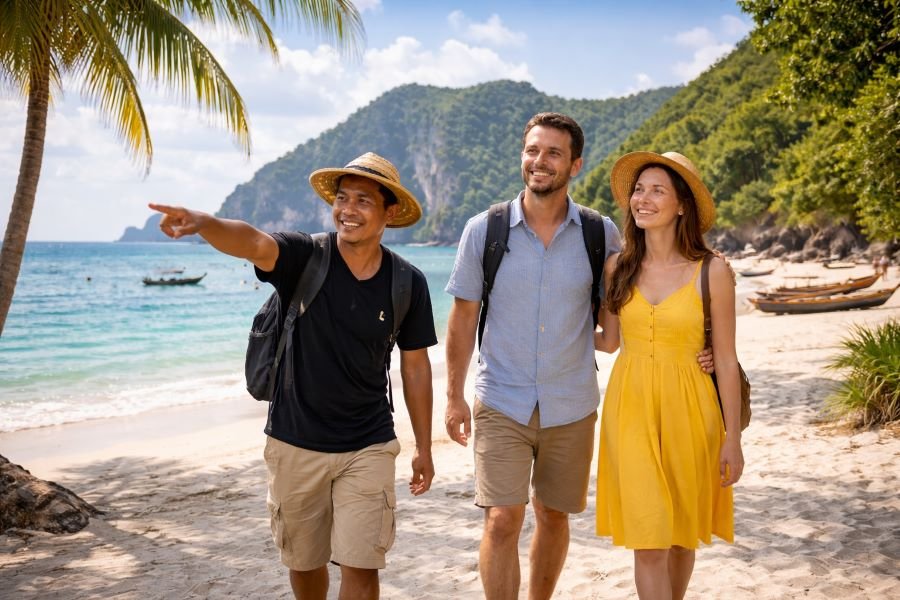 independent shore excursions Lombok