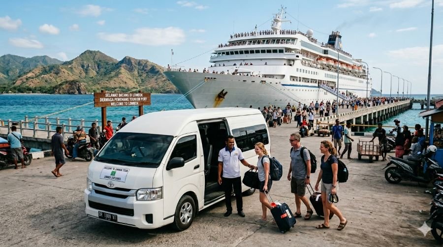 pier pick up excursion Lombok