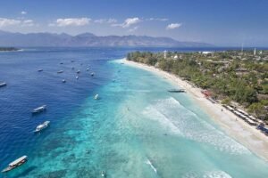 Beach tours from cruise Lombok