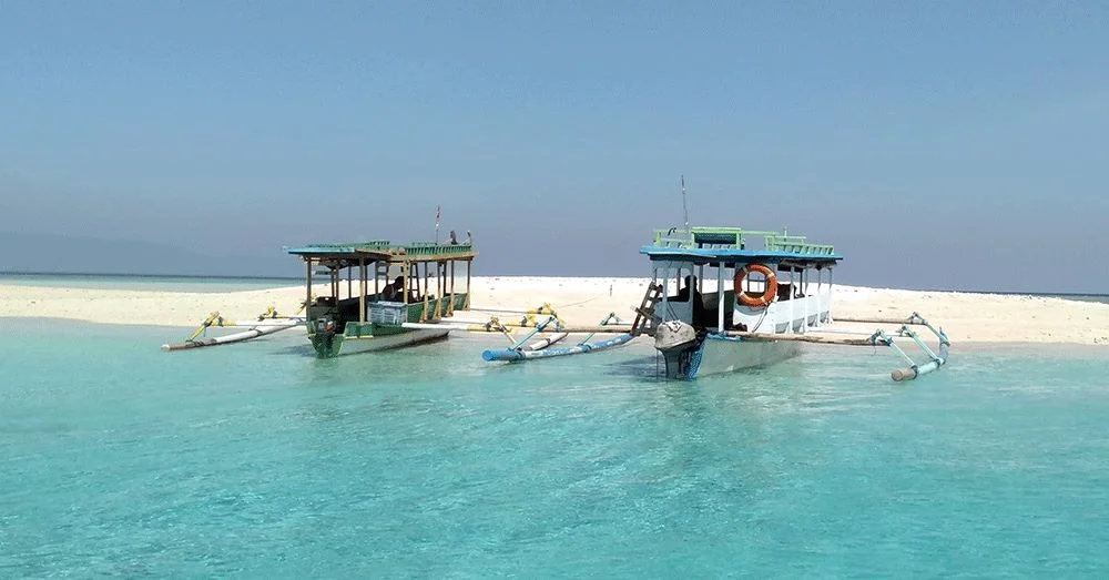 Beach tours from cruise Lombok
