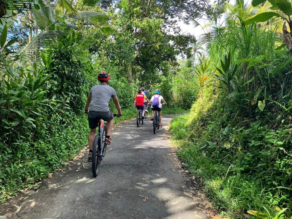 bike tour from cruise port Lombok
