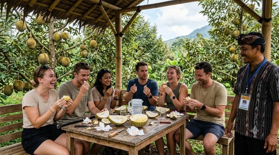durian tasting excursion from port