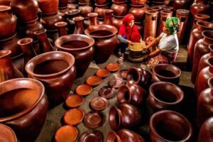 pottery making excursion Lombok
