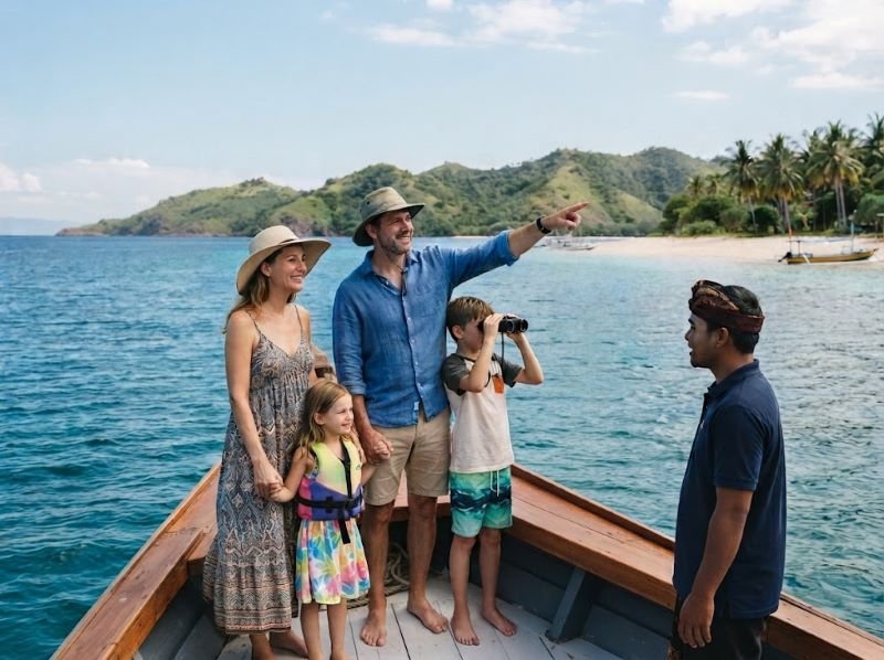 family friendly shore excursions lombok