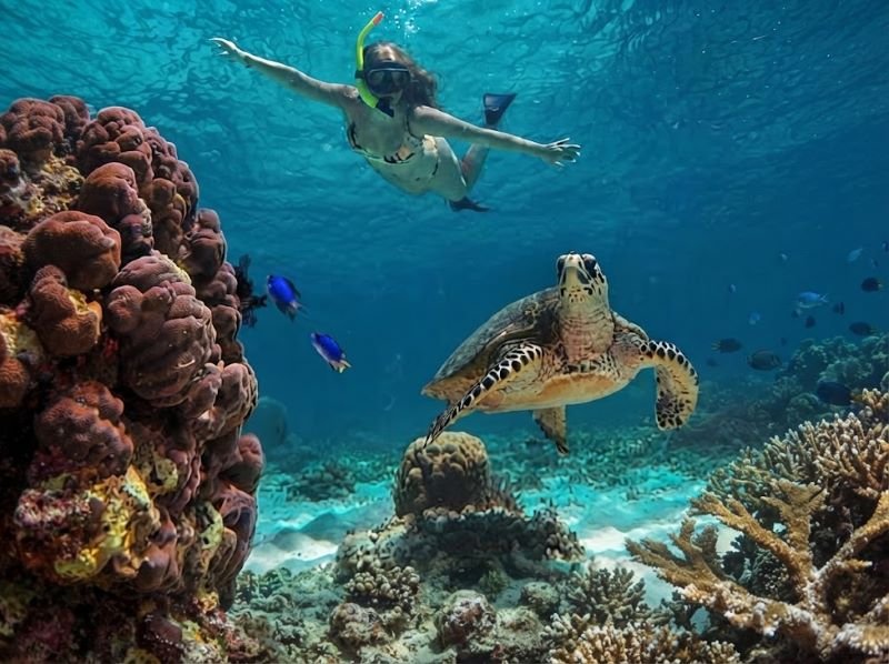 snorkeling Gili Trawangan Lombok
