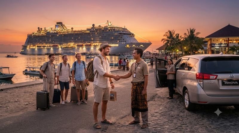transport from gili mas port to attractions