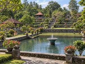 Narmada Park Lombok temple garden terraces