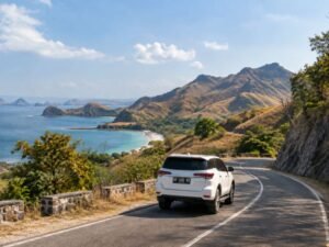 how to get to Pink Beach Lombok