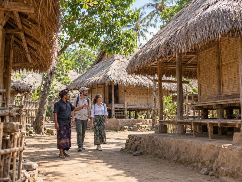 Sasak village visit nearer Kuta